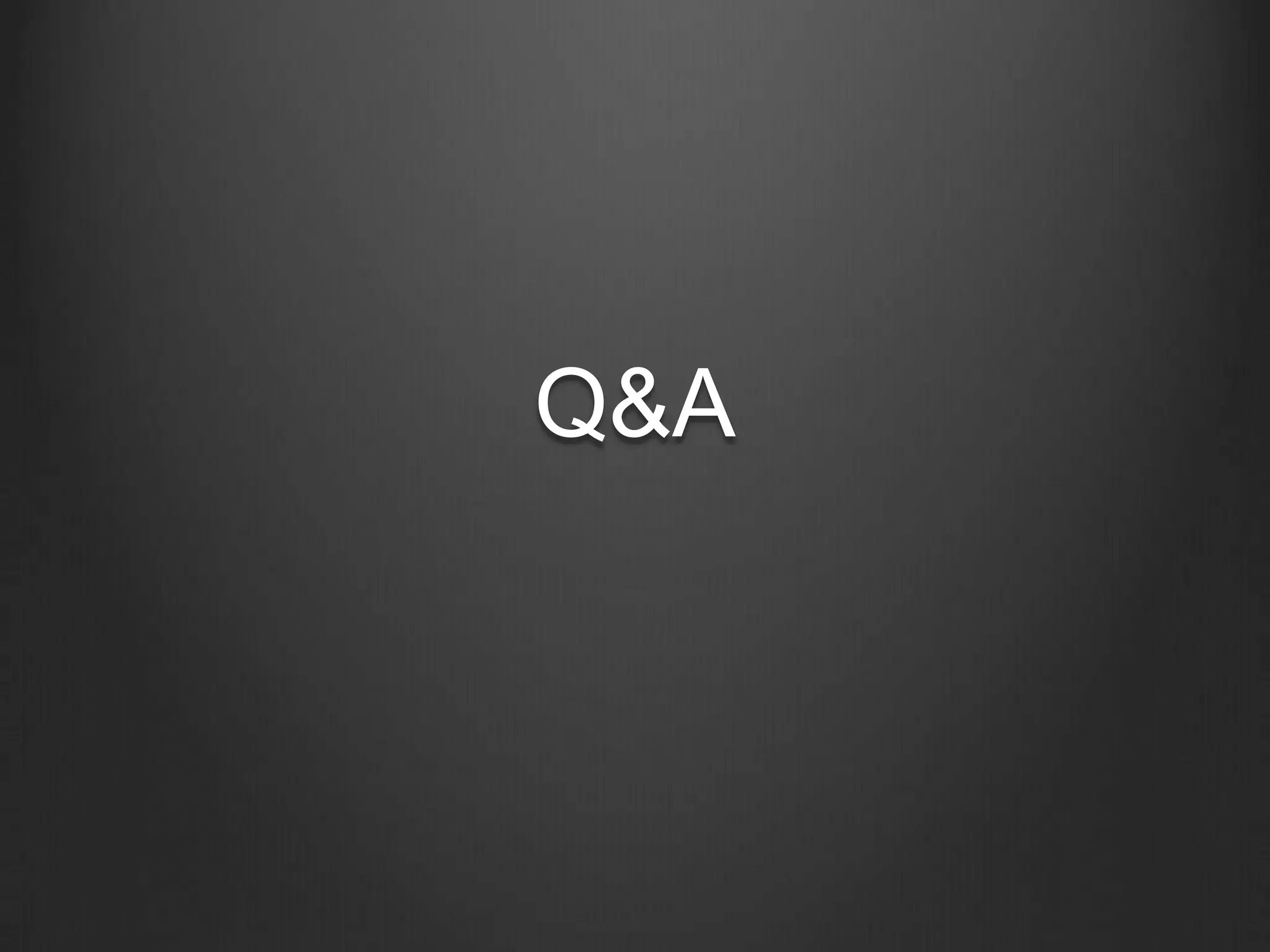 Q&A