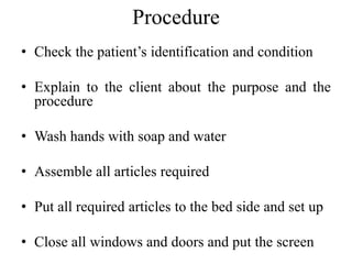 Back care of patient , Fundamentals of Nursing | PPTX