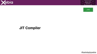 #backdaybyxebia
JIT Compiler
JVM
 