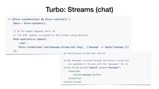 Turbo: Streams (chat)
 