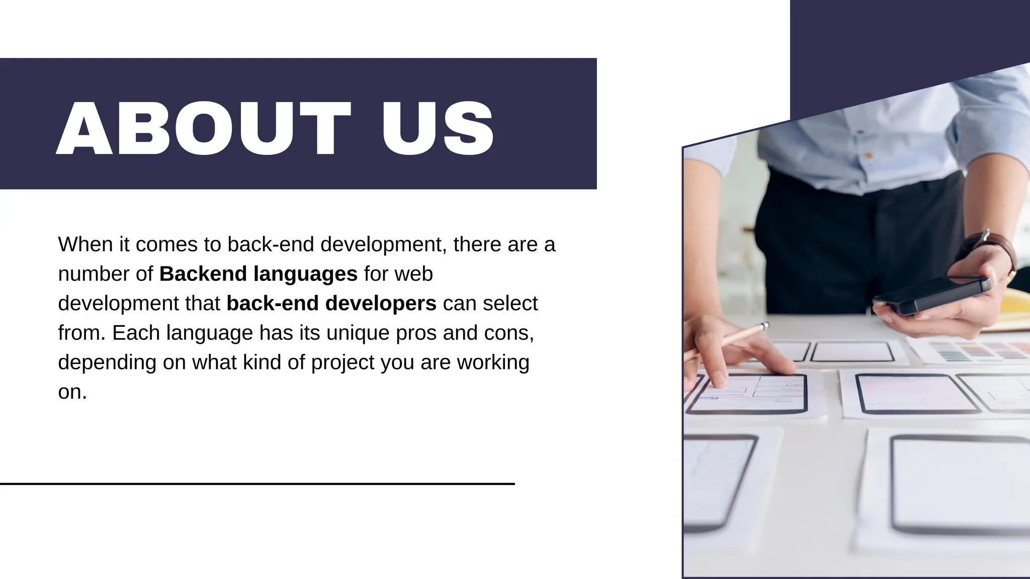 Backend Development PPT