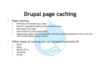 Drupal Backend Performance and Scalability Slide 35