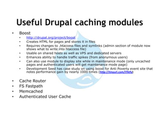 Drupal Backend Performance and Scalability Slide 36