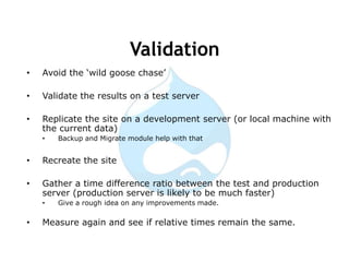 Drupal Backend Performance and Scalability Slide 9