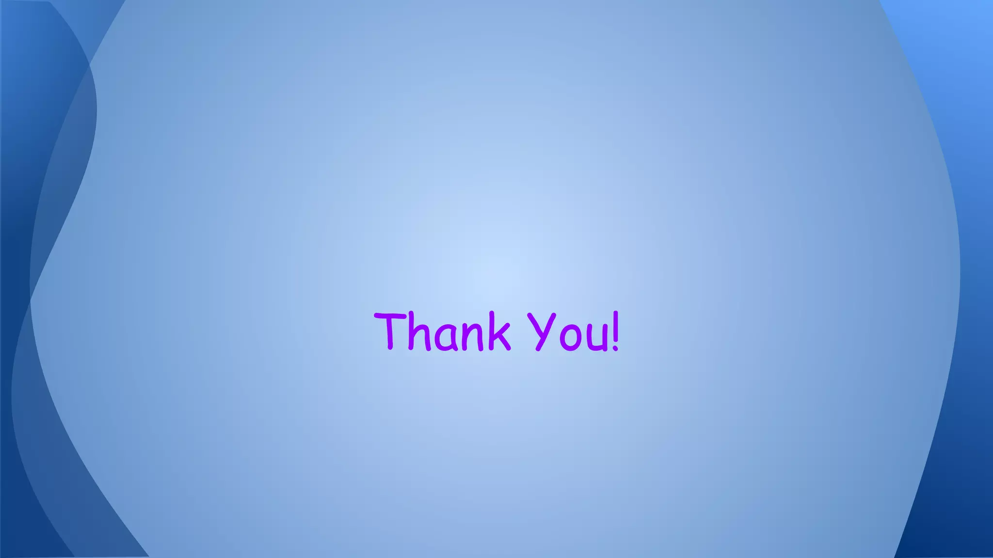 Thank You!