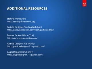 Developing 2D Games with Stage3D