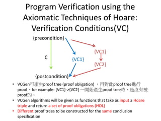 [若渴計畫] Introduction: Formal Verification for Code | PDF