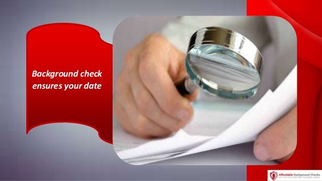 background check for dating sites