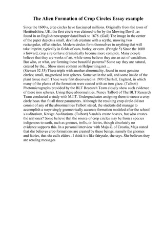 Background Essay | PDF