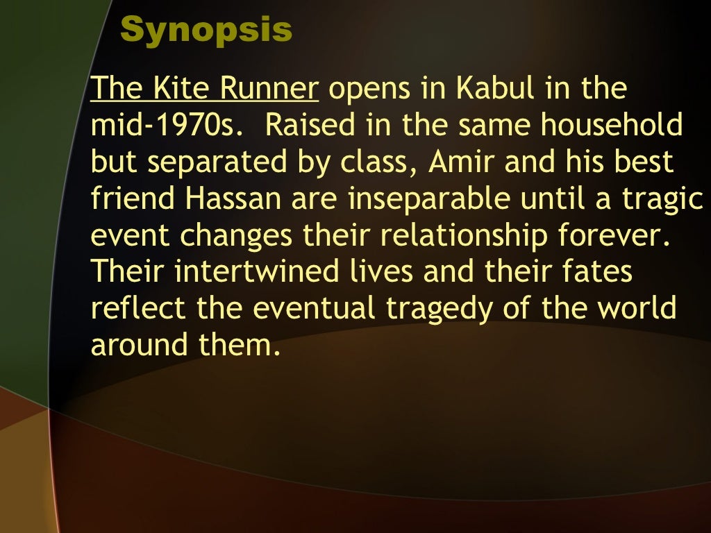 Background Information for The Kite Runner