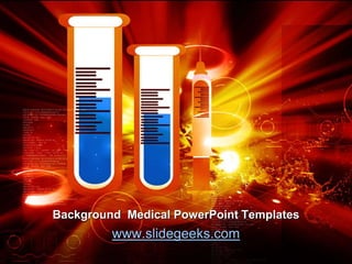 Background Medical PowerPoint Templates www.slidegeeks.com 