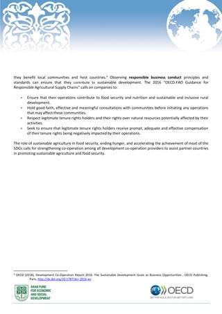 Background note - Session 4 - Agriculture and Food Security | PDF