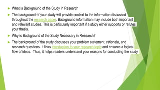 background of the study guide on creating.pptx
