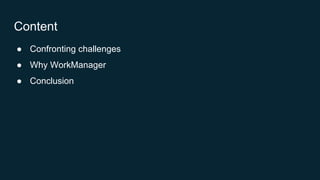 Background Processing After Android O Ft Workmanager