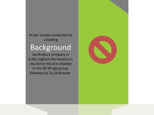 Background screening trends in insurance industry Background screening trends in insurance industry