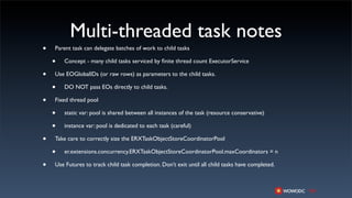Concurrency and Thread-Safe Data Processing in Background Tasks | PDF