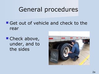 Backing of Vehicles Slideshow | PPT