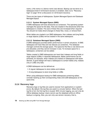 Backing up db2 using ibm tivoli storage management sg246247 | PDF
