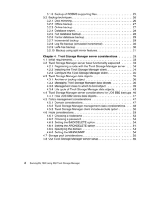 Backing up db2 using ibm tivoli storage management sg246247 | PDF