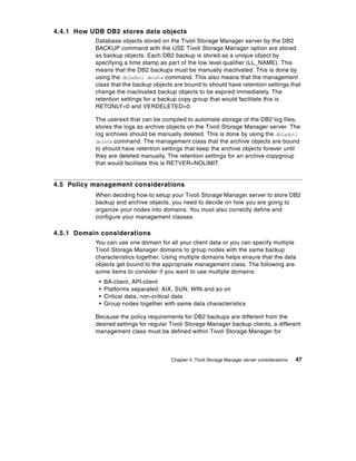 Backing up db2 using ibm tivoli storage management sg246247 | PDF