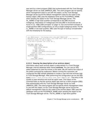 Backing up db2 using ibm tivoli storage management sg246247 | PDF