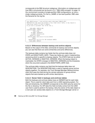 Backing up db2 using ibm tivoli storage management sg246247 | PDF