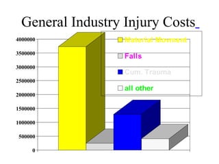 General Industry Injury Costs   