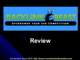 Review

Get Backlink Beast HERE http://tinyurl.com/backlinkbeastdiscount
 