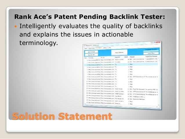 Rank Ace: Backlink Tester \/ Backlink Checker with PageRank