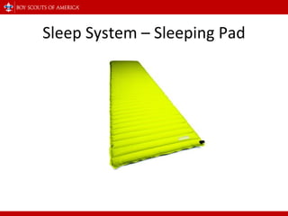 Sleep System – Sleeping Pad 