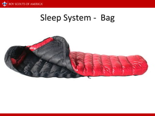 philmont sleeping bag