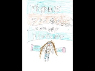 Thank You Notes from Hammonton 1st Graders
