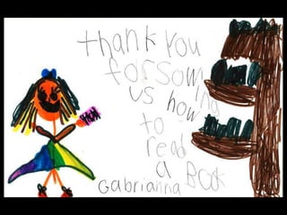 Thank You Notes from Hammonton 1st Graders