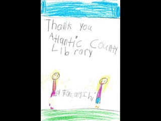 Thank You Notes from Hammonton 1st Graders