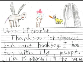 Thank You Notes from Hammonton 1st Graders