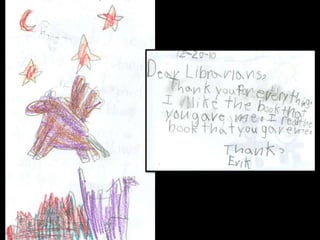 Thank You Notes from Hammonton 1st Graders