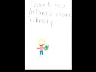 Thank You Notes from Hammonton 1st Graders