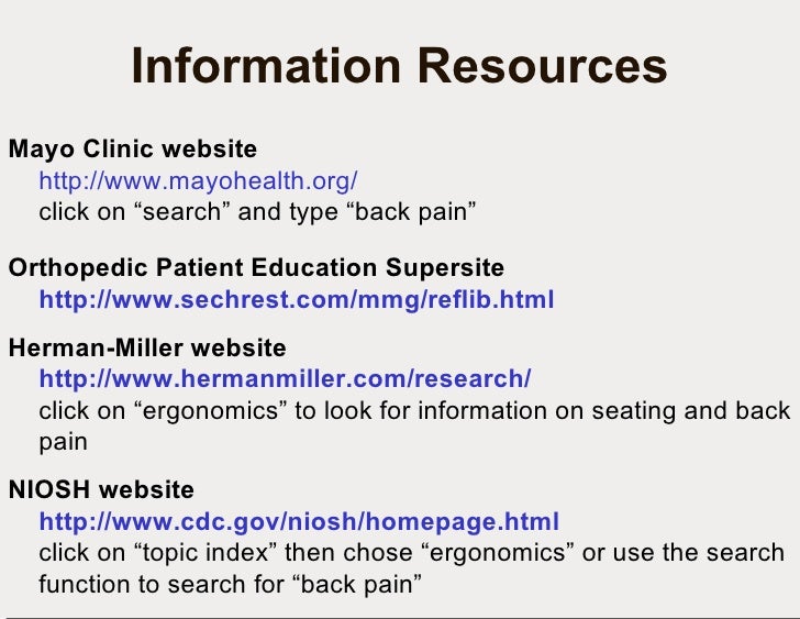 mayo clinic back exercises