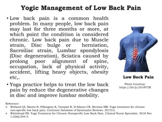 Back pain and yoga and physiological benefits | PDF