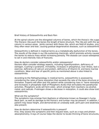 Tips and tricks about back pain