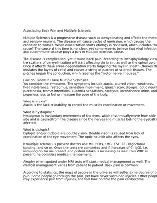 Tips and tricks about back pain