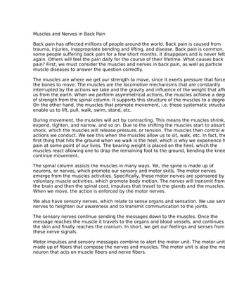 Tips and tricks about back pain