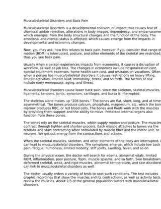 Tips and tricks about back pain