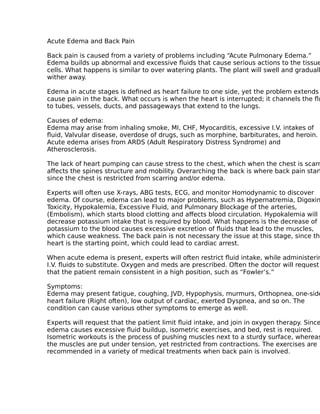 Tips and tricks about back pain