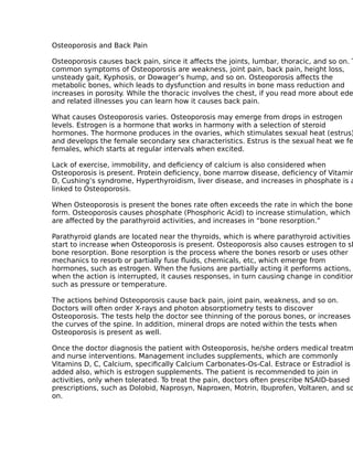 Tips and tricks about back pain