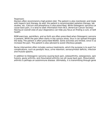 Tips and tricks about back pain