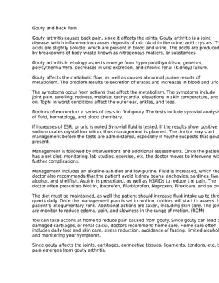 Tips and tricks about back pain