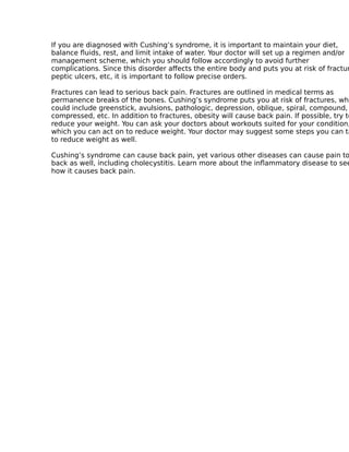 Tips and tricks about back pain