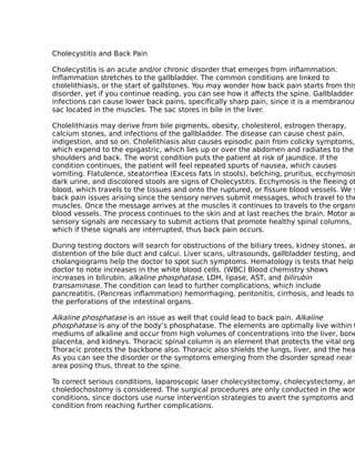 Tips and tricks about back pain