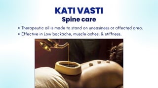 Lower Back pain solutions through Ayurveda | PDF